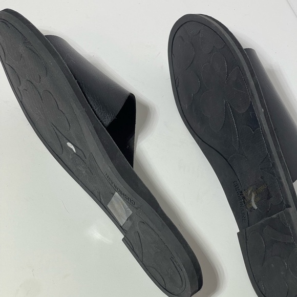 NWOT Cushionair Carly slide on black sandal size 8.5 - Picture 4 of 5